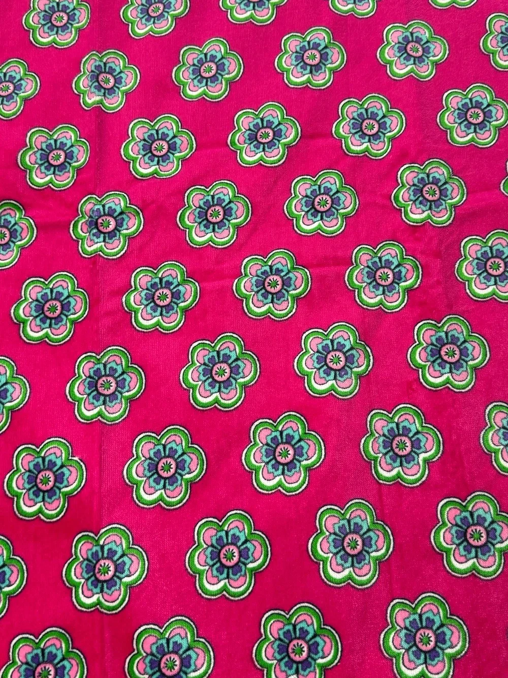 NWT Vera Bradley Pink Swirls Flowers Beach Towel New Retired Pattern